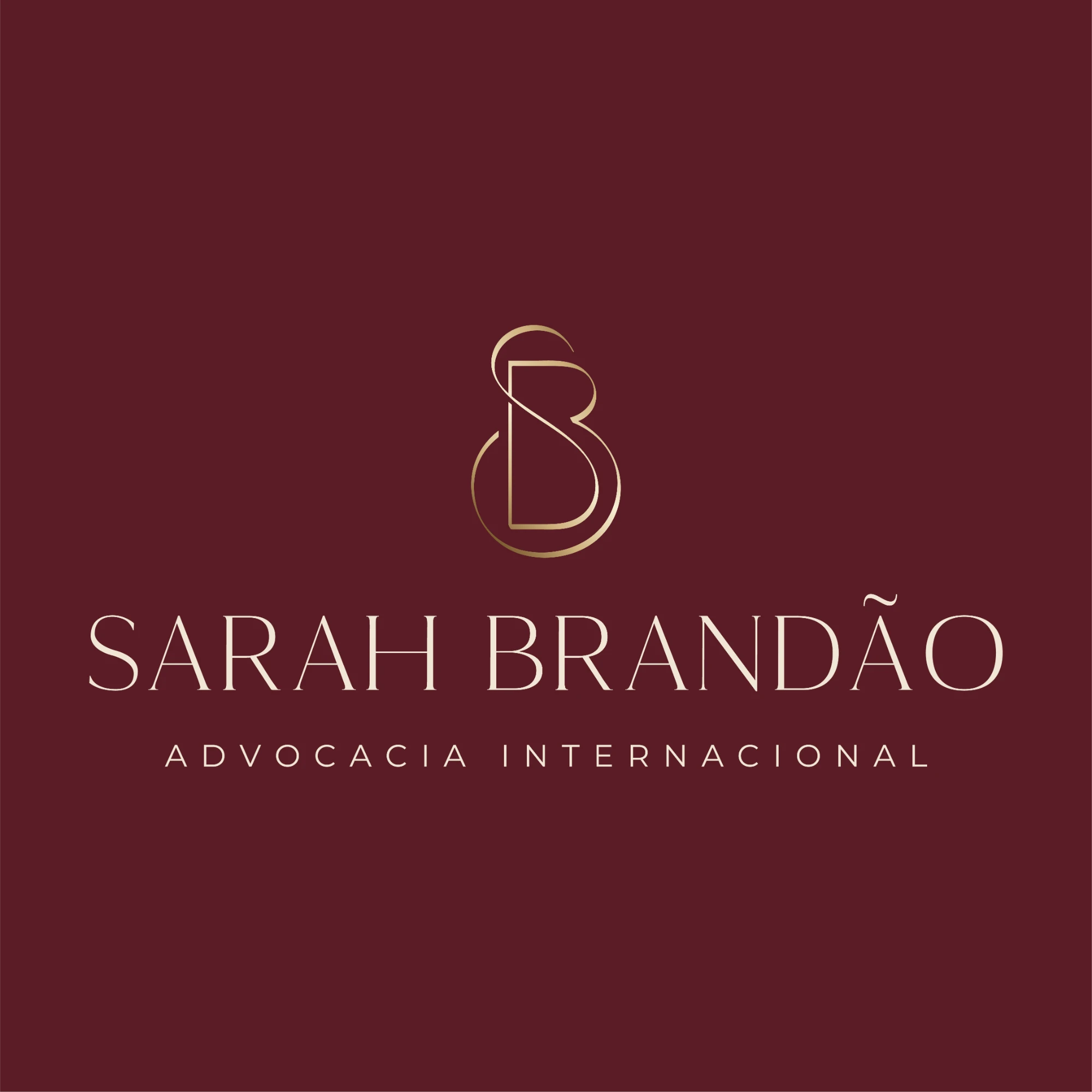 Logo Sarah Brandão Advocacia Internacional